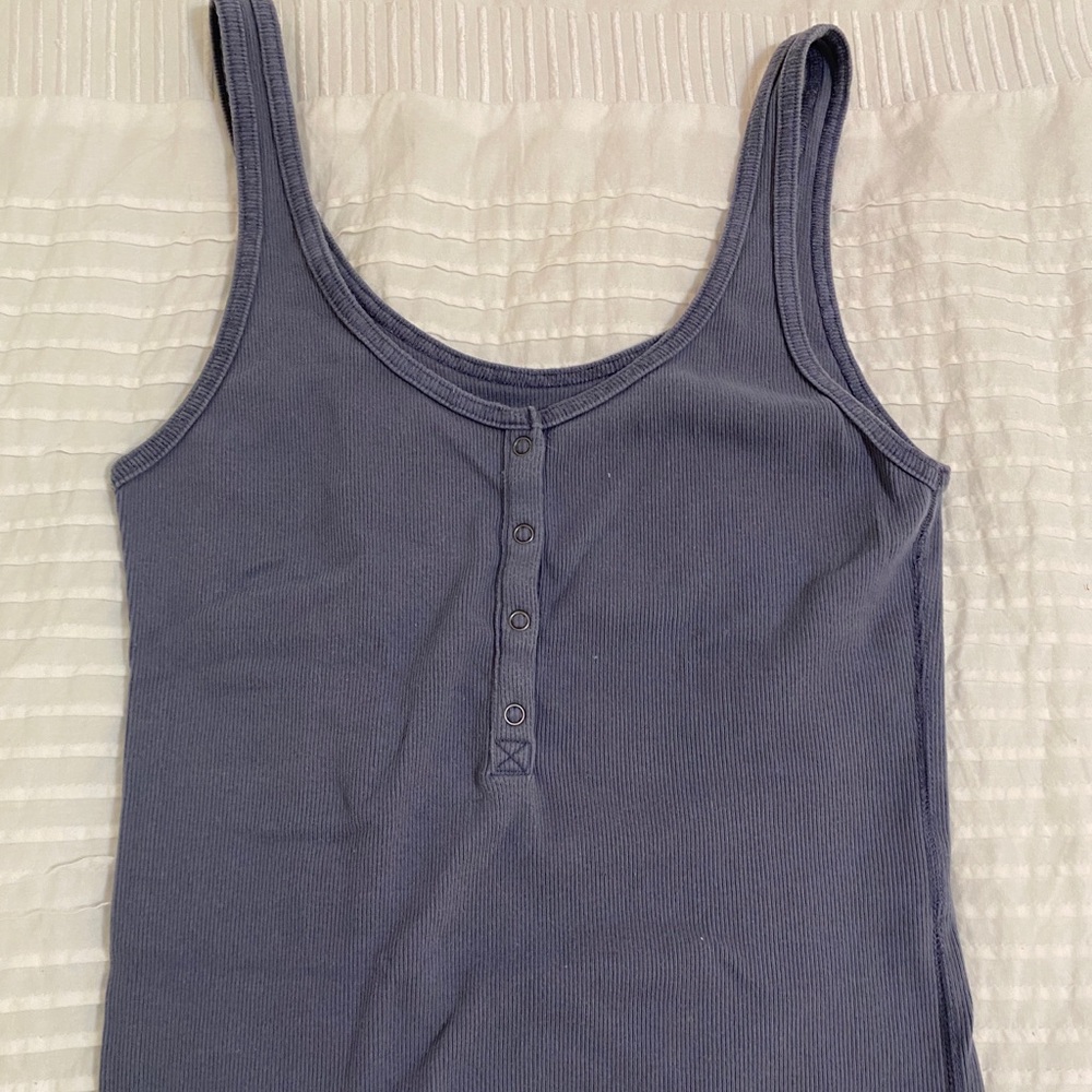Abercrombie blue tank top